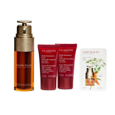 1 - Clarins Value Pack Loyalty Double Serum & Super Restorative