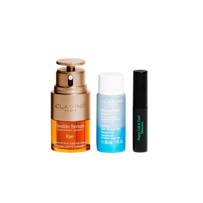1 - Clarins Value Pack Loyalty Double Serum Eye Cross