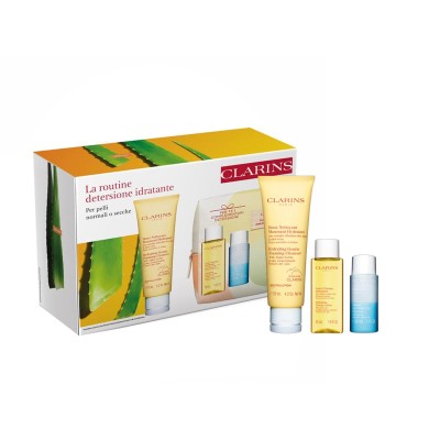 1 - Clarins 80103618 face & body skin care set