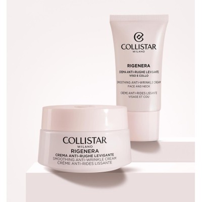 1 - Collistar Cofanetto Rigenera Crema Antirughe Levigante 50ml + In Regalo Tubo Crema Antirughe Levigante 25 ml