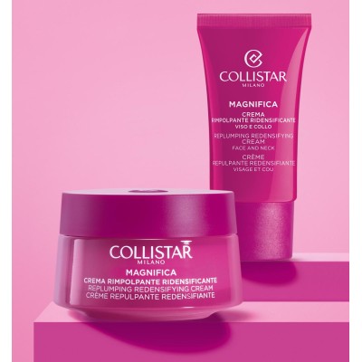 1 - Collistar Cofanetto Magnifica Crema Rimpolpante Ridensificante 50ml + In Regalo Tubo Crema Rimpolpante Ridensificante 25 ml