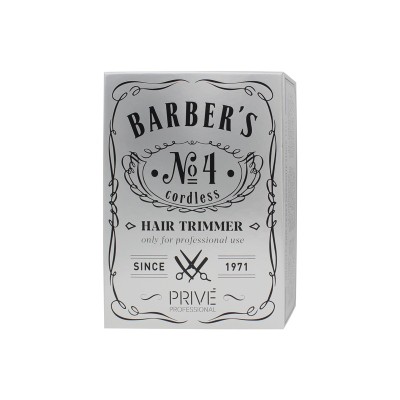 1 - KIEPE Professional Prive Barber n°4 Nero, Argento