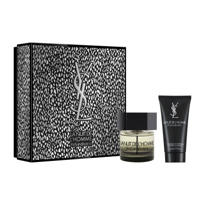 1 - Yves Saint Laurent La Nuit de L'Homme Eau de Toilette 60ml + Shower gel 50ml Holiday Gift Set 2020