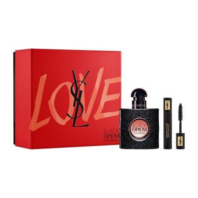1 - Yves Saint Laurent Black Opium Eau de Parfum 30 ml + Mini Mascara Volume Effet Faux-Cils 2 ml Gift Set 2021