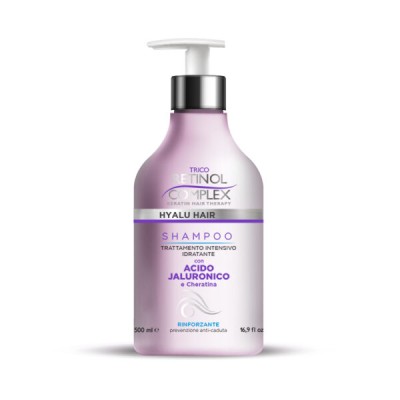 1 - Retinol Complex Shampoo Con Acido Jaluronico E Cheratina 500ml