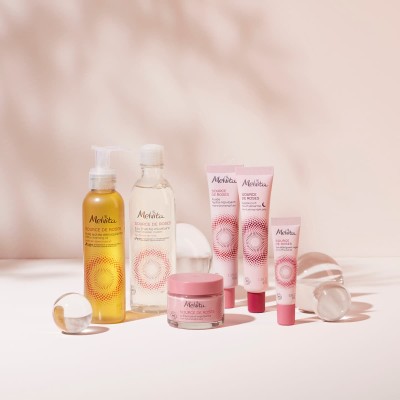 1 - Melvita Fluido idratante rimpolpante Source de Roses 40ml