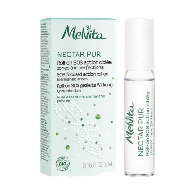 1 - Melvita Nectar Pur Organic Purifying SOS Roll-On Face 5ml