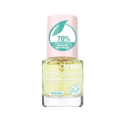 1 - deBBY 100% clean Olio Unghie & Cuticole 01 - transparent