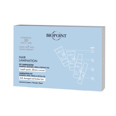 1 - Biopoint Hair Lamination Kit Laminazione 4 pz