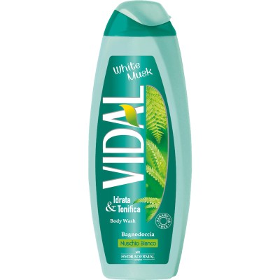1 - Vidal White Musk Shower gel Unisex Body 500 ml