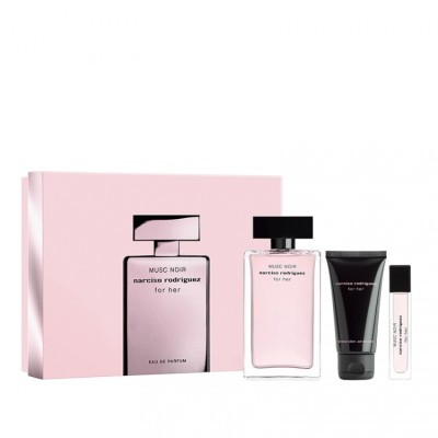 1 - Narciso Rodriguez Musc Noir Eau de Parfum Cofanetto regalo 50ml +10ml + body lotion 50ml