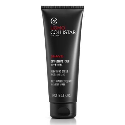 1 - Collistar Uomo Detergente Scrub Viso e Barba Men Cream 100 ml
