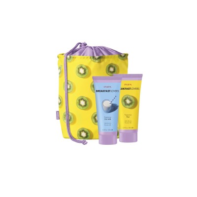 1 - PUPA Milano Breakfast Lovers Kit 3 Due Latte Doccia 003 Kiwi-Oat Milk 200ml