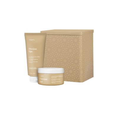 1 - PUPA Milano Persian Spa Kit 1 Salt Scrub 350g/Shower Gel 300ml