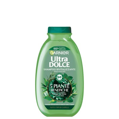 1 - Garnier Ultra Doux 5 Piante Shampoo 400ml