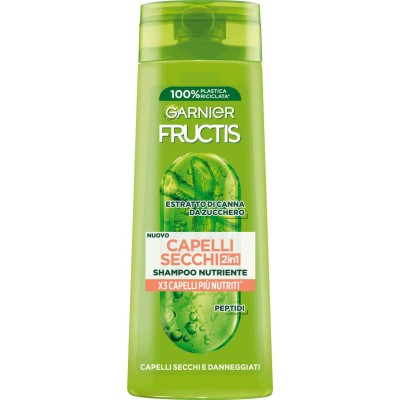 1 - Garnier Fructis Capelli Secchi o Sciupati Shampoo nutriente 250ml