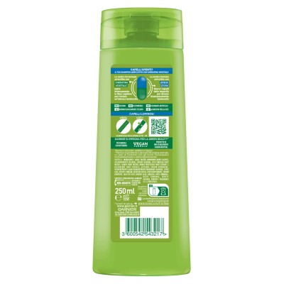 1 - Garnier Fructis Puliti & Brillanti Shampoo illuminante per capelli spenti 250ml