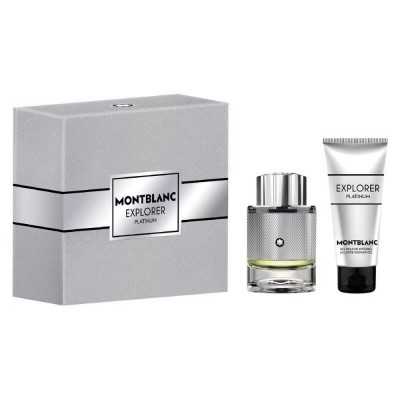 1 - Mont Blanc Cofanetto Explorer Platinum Eau De Parfum 60 ml
