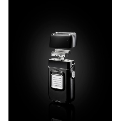 1 - Xanitalia Doctor Shave-O Rasoio Nero, Acciaio inossidabile