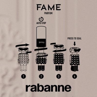 1 - Rabanne Fame Parfum Bottiglia Ricarica 200ml