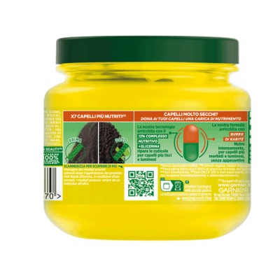 1 - Garnier Fructis Hair Bomb Glicerina Maschera per capelli secchi 320ml