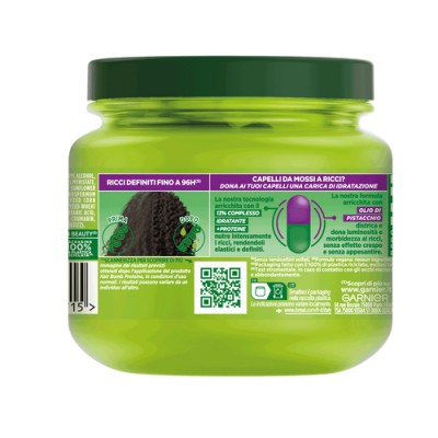 1 - Garnier Fructis Hydra Ricci Hair Bomb Proteine Maschera 320ml
