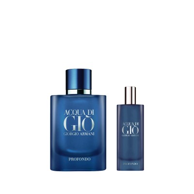 1 - Giorgio Armani Cofanetto Acqua Di Giò Profondo - Cofanetto Regalo Natale