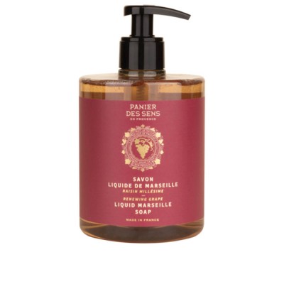 1 - Panier des Sens Liquid Marseille Soap - Renewing Grape 500ml