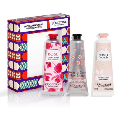 1 - L'Occitane Trio Creme Mani Floreale