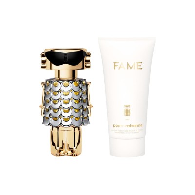 1 - Paco Rabanne Cofanetto Fame Eau de Parfum 50ml + Body Lotion 75ml