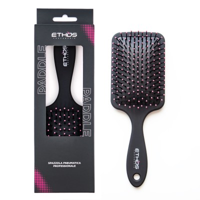 1 - Ethos Paddle - Spazzola Pneumatica Quadrata Professionale