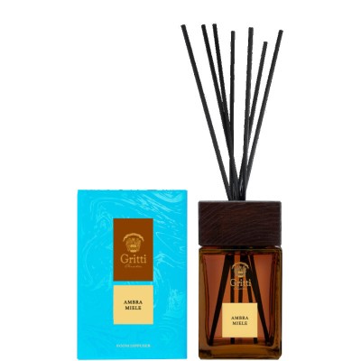 1 - Gritti Venetia Ambra Miele aroma diffuser Fragrance bottle Brown