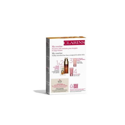 1 - Clarins Double Serum Light & Multi-Active Set 50 + 0.9+ 2 x 15ml