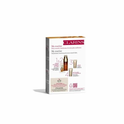 1 - Clarins Double Serum & Nutri-Lumière Set