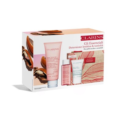 1 - Clarins Gli Essenziali Detersione lenitiva & tonicità 125+50+15ml