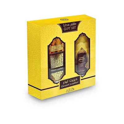 1 - Nabeel Desert Leather Gift Set perfumery/bath set 2 pc(s) Any gender