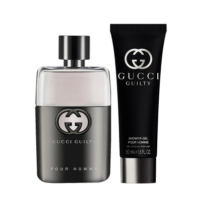 1 - Gucci Guilty Pour Homme Cofanetto Regalo 50ml + 50ml