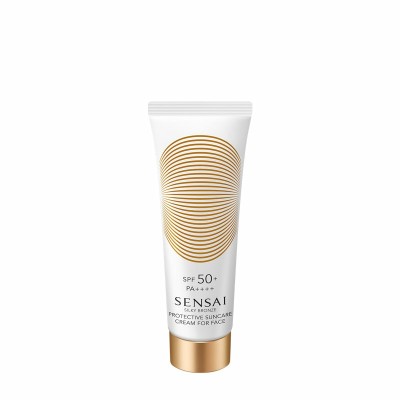 1 - Sensai SILKY BRONZE Protective Suncare Cream For Face Crema per la protezione solare Viso 50