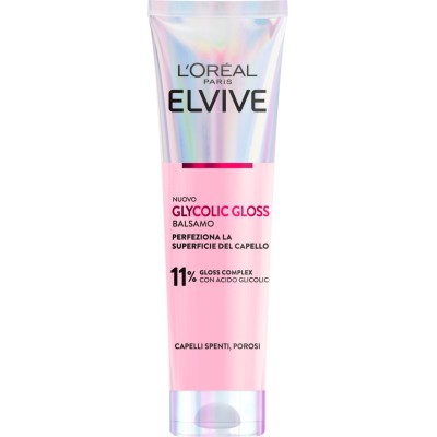 1 - L’Oréal Paris Elvive Glycolic Gloss Balsamo per Capelli Spenti 150ml