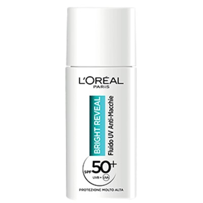 1 - L’Oréal Paris Bright Reveal Fluido UV Anti-Macchie SPF 50+ [Niacinamide + LHA] 50ml
