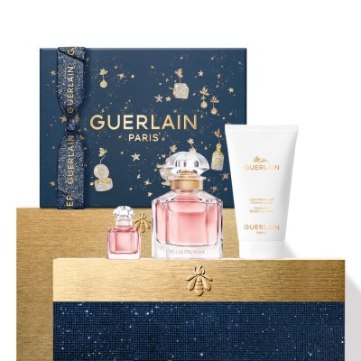 1 - Guerlain Mon Coffret Eau De Parfum 50ml + 5ml + Lait Parfumé - 75 ml