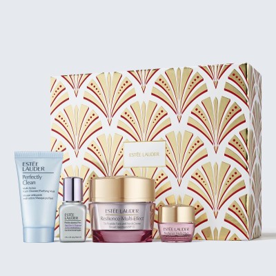1 - Estée Lauder Resilience Moisturizer Holiday Skincare Set