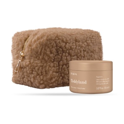 1 - PUPA Milano Teddyland - Burro Corpo 003 Latte e Chicchi Di Caffe’ 150 ml