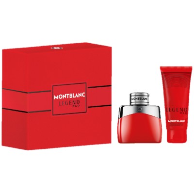 1 - Montblanc Legend Red Gift Set: 50ml EDP + 100ml Shower Gel