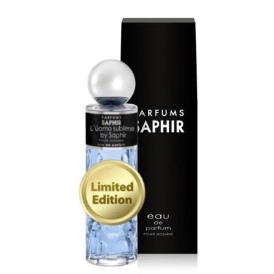 1 - Saphir Parfums L'uomo Sublime Eau De Parfum 200 ml