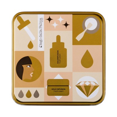1 - Diego dalla Palma Kit Gold Infusion (Pozione Di Giovinezza 30ml + Crema Di Giovinezza 40ml)