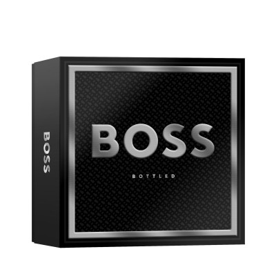 1 - BOSS Bottled Eau de Toilette Cofanetto Regalo Natalizio 50ml + 150ml