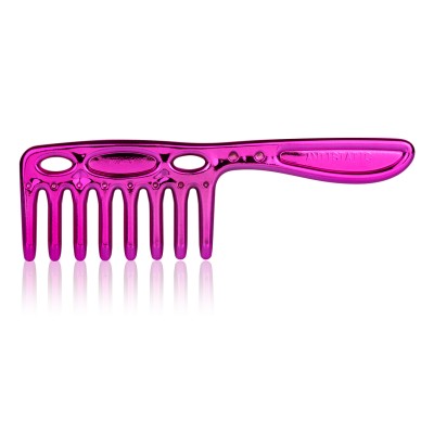 1 - Labor Pro C400F - Chromed antistatic comb fuchsia