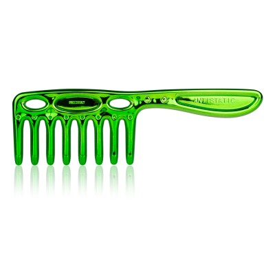 1 - Labor Pro C400V - Chromed antistatic comb green