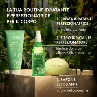 1 - Melvita Sapone esfoliante e levigante L'Or Végétal 125g